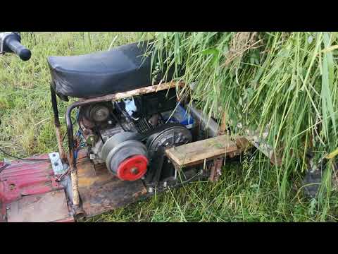 Муравей 13л.с на вариаторе в работе