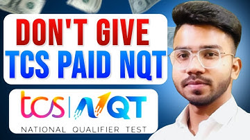 TCS Paid NQT is a Scam ? | Scored more than 90% But no call from TCS & partner Company ?