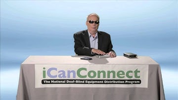 iCanConnect Tech Minutes: iPhone Braille Device