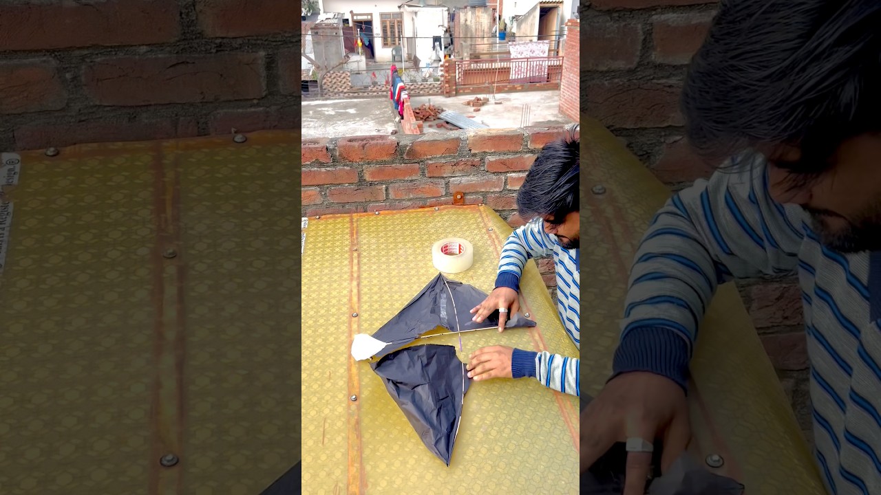 Fati hui patang taiyaar kardi 🪁😍 