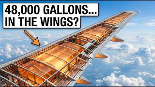 Why Do Airplane Wings Hold Thousands of Gallons of Fuel?
