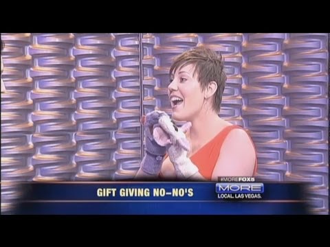 “More” Fox5 Las Vegas TV Appearance – 3 Gift-Giving No-Nos