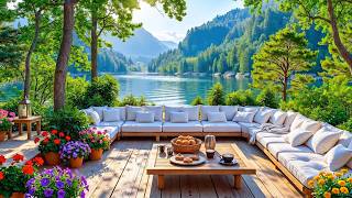Soothing Music in Sunlit Lakeside Porch 🍃 Soft Piano with Summer Breeze for Life Balance & Restored screenshot 3