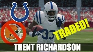 NFL Breaking News: Trent Richardson Traded To The Colts!
