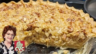 How We Make Oatmeal Pie  Simple Ingredient Cooking  Mama's Old Fashioned Southern Recipes