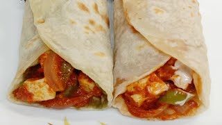 ਬੱਚਿਆਂ ਲਈ ਸਪੈਸ਼ਲ ਪਨੀਰ ਰੋਲ | Paneer Roll Recipe | पनीर रोल रेसिपी | Veg Roll Recipe | Paneer Frankie