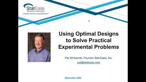 Using Optimal Designs to Solve Practical Experimental Problems