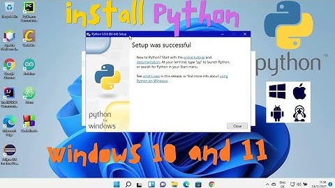 How to Install Python 3.12.4 on Windows 10/11 2024 Complete Guide | Python Code