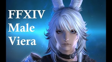 Male Viera Character Creation - FFXIV Endwalker Benchmark