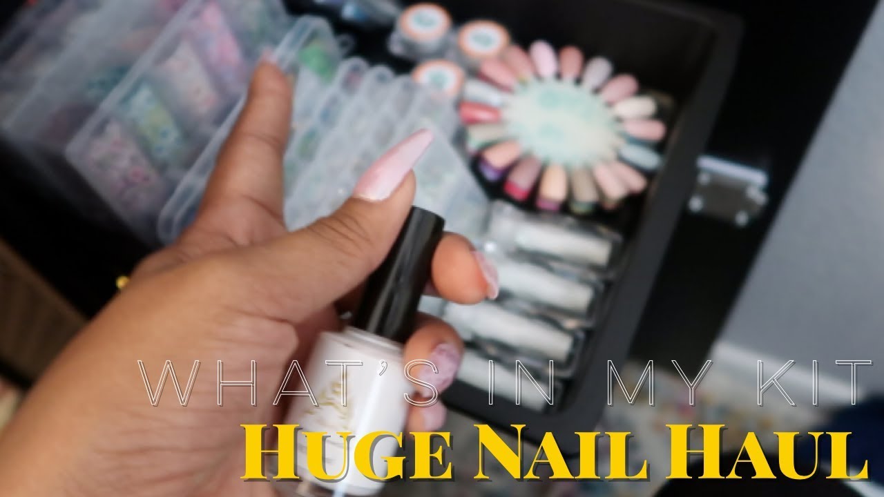 huge nail supply haul | amazon haul