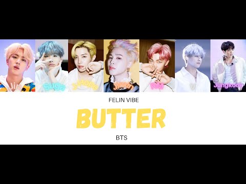 BTS - Butter [Color Coded Lyrics]