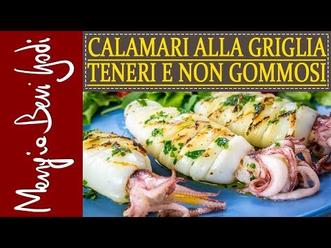 Video: Calamari Al Barbecue