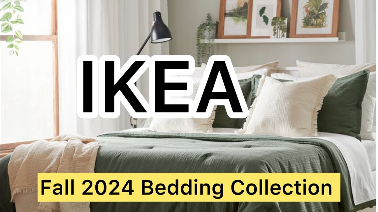 New At IKEA Bedding Fall 2024/ IKEA BedRooms Ideas/ IKEA Rooms Settin ...