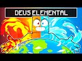 Virei um Deus Elemental no Minecraft!