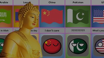 Comparison: What If Budha Was Alive? - Reaction From Different Countries