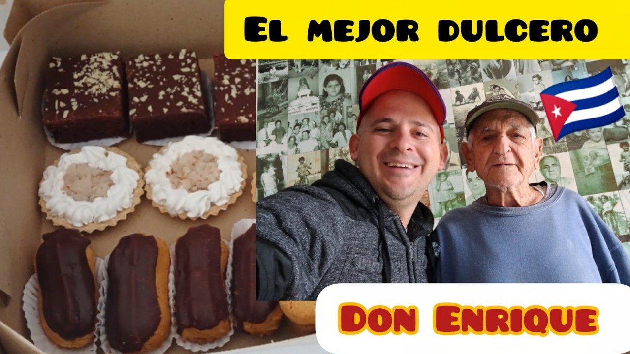¿Qué dulces venden en Cuba? Un dulcero de 95 años nos habla de sus buenos tiempos.
