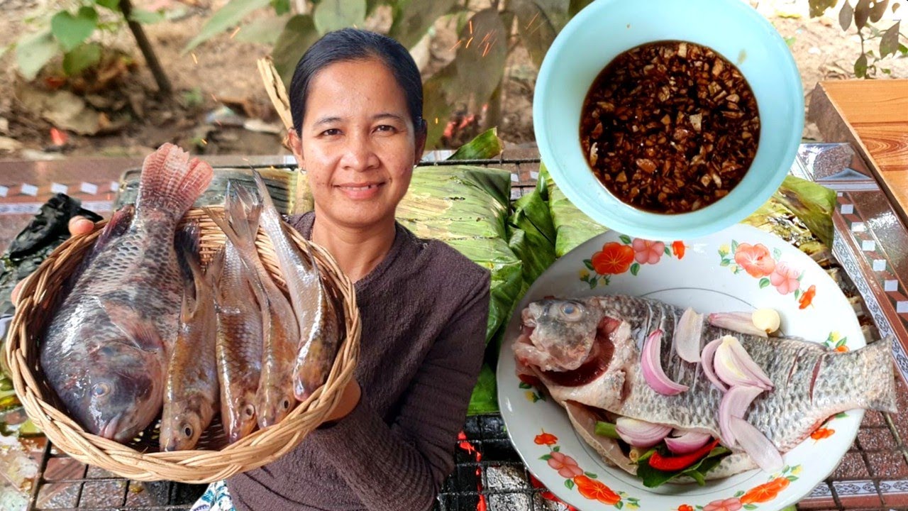 Delicious Steamed Fish with Soy Sauce! Authentic Village Cooking Style | Healthy Asian Recipe