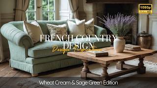 TRANSFORM Your Home with French Country Design | Wheat Cream & Sage Green Edition