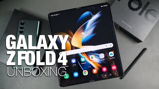 GALAXY Z FOLD 4: Unboxing and Tour!