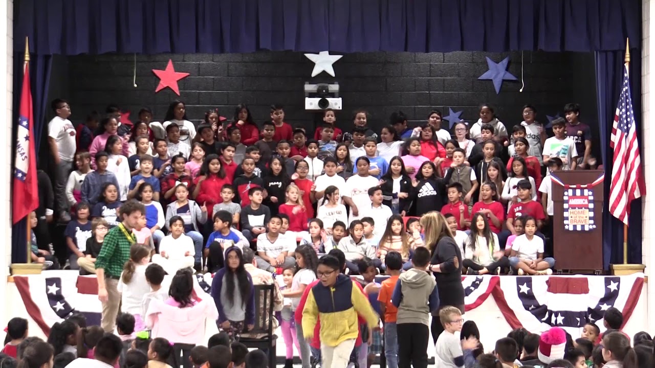 Jones Elementary Veteran's Day Honoring our Heroes YouTube