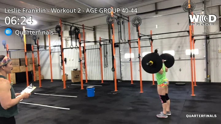 Workout #2 - age group quarterfinals - 40-44 - Les...