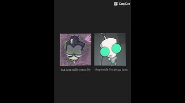 Idk if this is a repost or not, i dont think but not my audio or template  #invaderzim