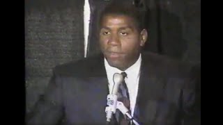 CNN Coverage of Magic Johnson HIV Diagnosis, 11/7/1991 [CNN Sports Tonight]
