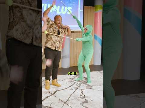 I Gave Them A Green Screen Actor To Make Into Anything Yuplus Improv Comedy Gameshow Cgi 