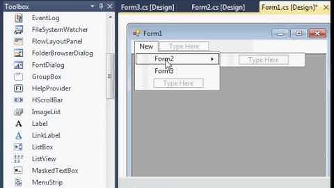 C# Tutorial 83  How to use Multiple Document Interface MDI in Windows Forms C#