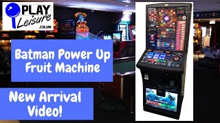 He's in the building... It's the STUNNING Batman Power Up Fruit Machine! -  YouTube