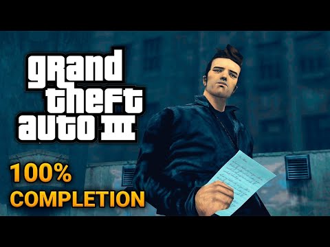 GTA 3 100% Completion - Full Game Walkthrough (2K 60fps) No Commentary