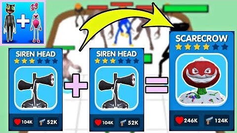 merge monster army max level scarecrow open | merge monster army game | android gameplay gamex boiz