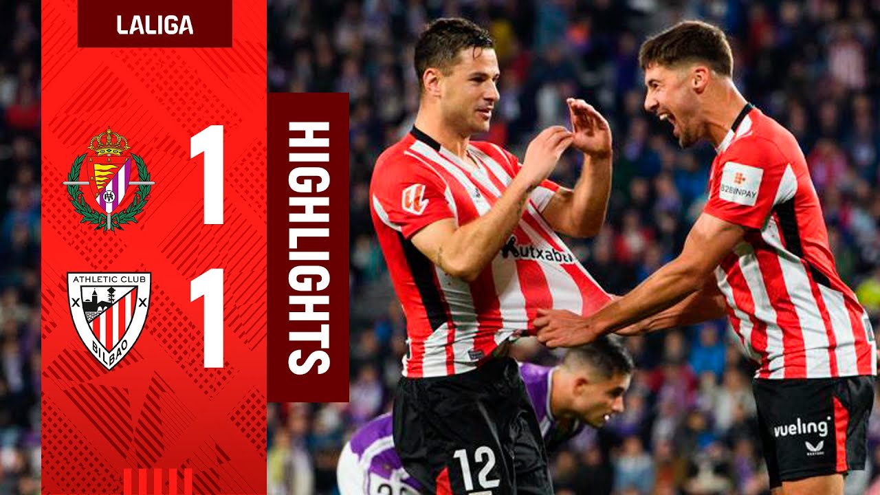 RESUMEN | Real Valladolid CF 1-1 Athletic Club | LaLiga EA Sports 2024 ...