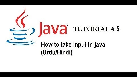 JAVA TUTORIAL # 5 (URDU/HINDI) [MAHAD MALIK]