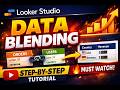 Looker Studio Data Blending 🔥 Step-by-Step Tutorial