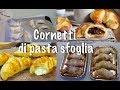 CORNETTI DOLCI E SALATI | due ricette con la pasta sfoglia