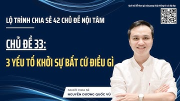 42 chủ đề #33  3 YẾU TỐ KHỞI SỰ BẤT CỨ ĐIỀU GÌ | Nguyễn Dương Quốc Vũ