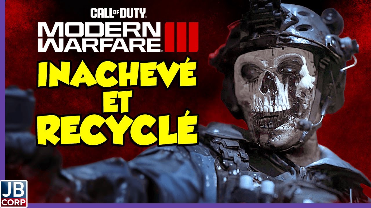 Debrief d'actu : Call of Duty MW3 s'est fait en 16 mois, Game Awards 2023 les nominés...