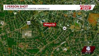 Person shot at community center