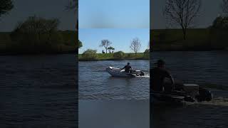 Test drive Honwave T32 IE2 engine Johnson Seahorse 15