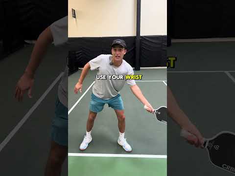 How to Stop Popping Up Your Dinks in Pickleball! 🎈💥 #pickleballtips #pickleball