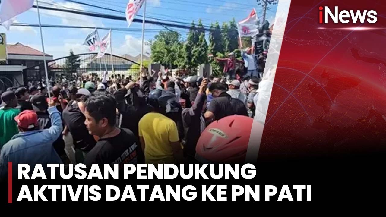 Jelang Sidang Putusan Aktivis Pati, Massa Gelar Aksi Kawal & Beri Dukungan | iNews Today 5/3