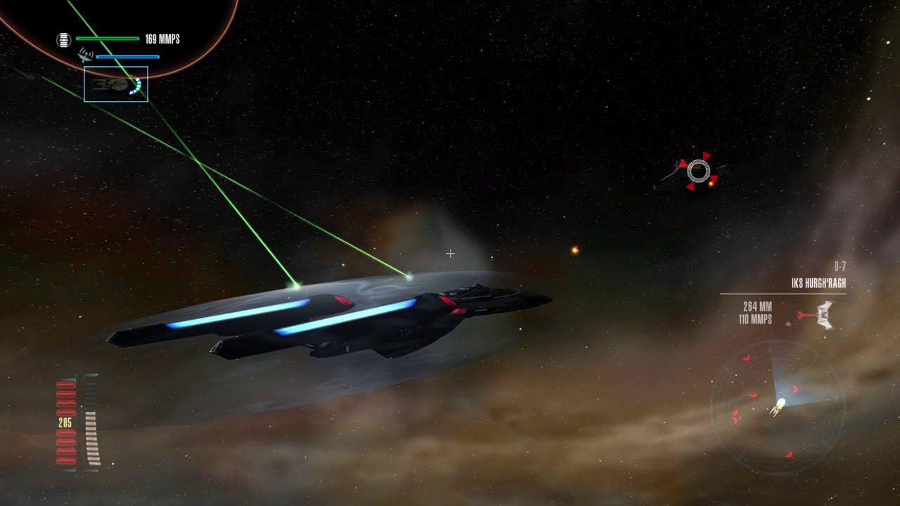 Terran Sovereign vs. D7 Fleet - Star Trek Legacy: Ultimate Universe 2.2