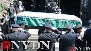 Funeral Service For Slain NYPD Officer Brian Moore