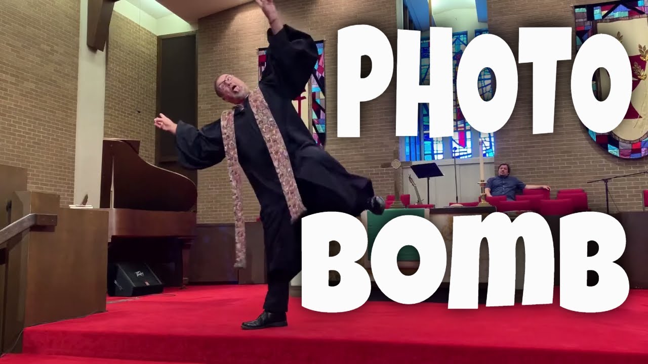 PHOTO BOMB God is always working in the background and always shows