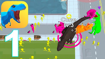 Dinosaur Rampage Gameplay Walkthrough Part 1 (IOS/Android)