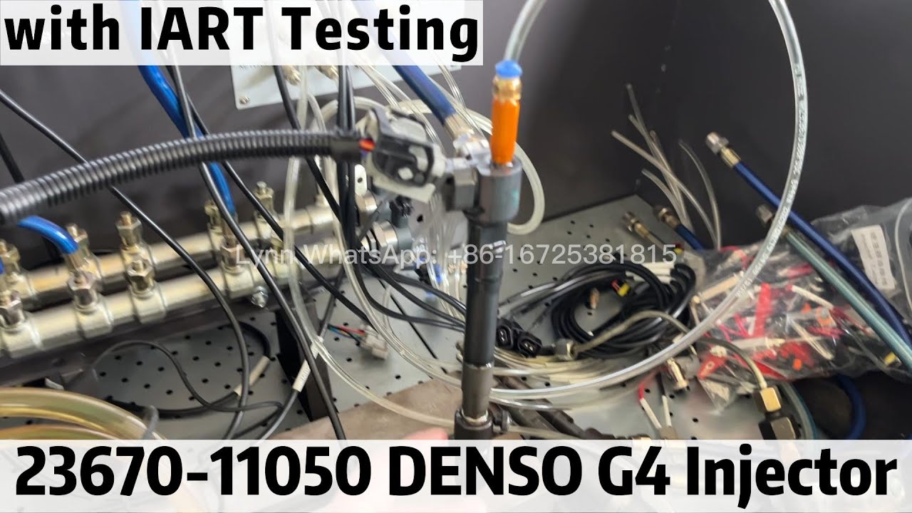 NANTAI 23670-11050 G4 Common Rail Fuel Injector Testing with IART Testing 2367011050 for DENSOTOYOTA