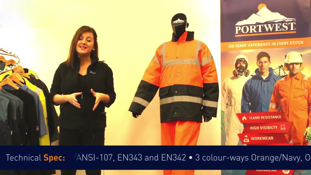 Portwest Hi Vis Two Tone Traffic Jacket S467