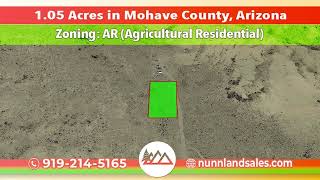 Off-Grid in Mohave, Arizona – 1.05 Acre for Only $79 Down/Mo