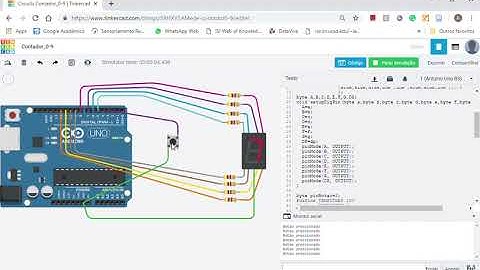 Circuits Contador 0 9   Tinkercad
